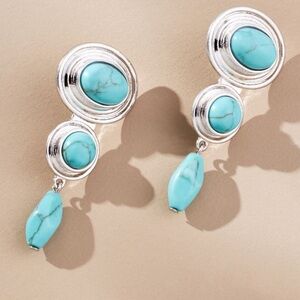 Western Stone Drop Earrings